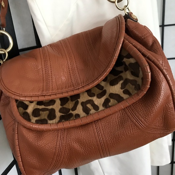 bill blass Handbags - Authentic Bill Blass Brown Leather Purse